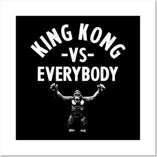 KING KONG '33 vs. EVERYBODY 2.0 Posters and Art